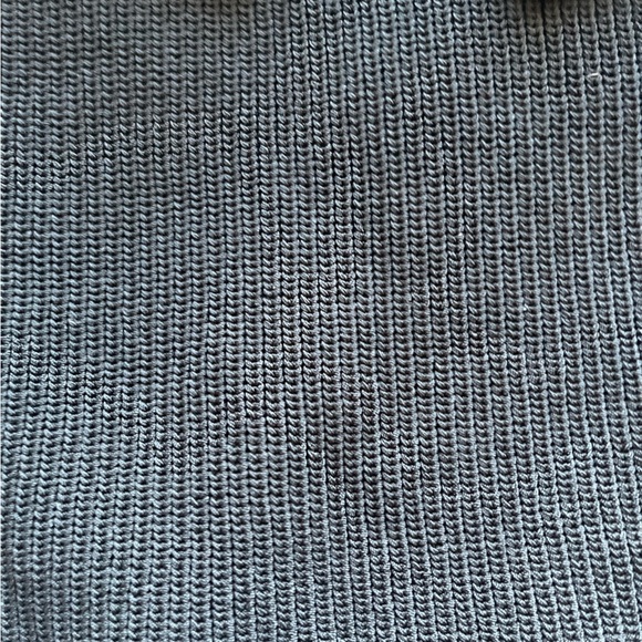 Aritzia Wilfred Black Knit Cut-out sleeve Mock-neck Top - Picture 12 of 14